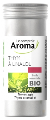 Le Comptoir Aroma Olio Essenziale di Timo Linalolo (Thymus Zygis) Organico 5 ml