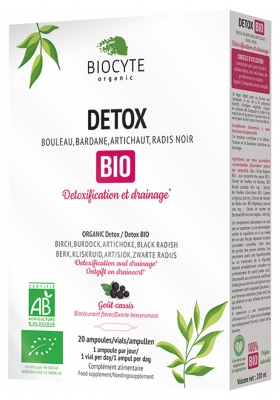 Biocyte Detox Organic 20 Phials
