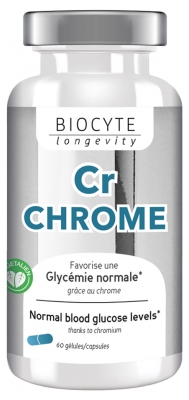 Biocyte Longevity Cr Chrome 60 Gélules