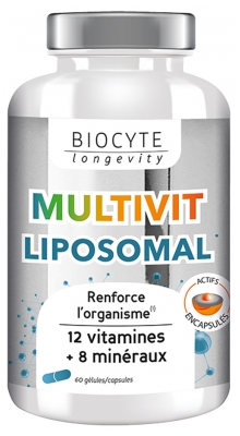 Biocyte Longevity Multivit Liposomal 60 Gélules