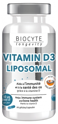 Biocyte Longevity Vitamina D3 Liposomal 30 Capsule