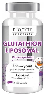Biocyte Longevity Glutathion Liposomal 30 Gélules