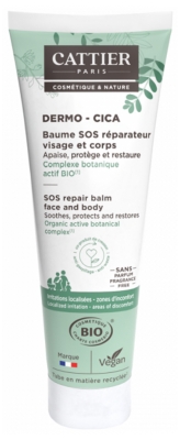 Cattier Dermo - Cica SOS Repair Balm Face and Body Organic 40ml