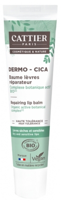 Cattier Dermo - Cica Repairing Lip Balm Organic 15g