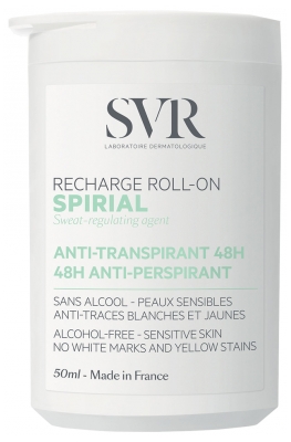 SVR Spirial 48H Anti-Perspirant Deodorant 48H Roll-On Refill 50ml