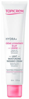 Topicrem HYDRA+ Creme Hidratante Luminosidade Leve 40 ml