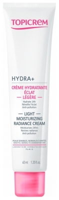 Topicrem HYDRA+ Crème Hydratante Éclat Légère 40 ml