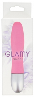 Glamy Vinger Minivibrator - Kleur: Roos