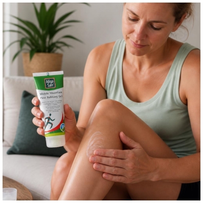 Allga San Entspannendes Gel für Hals, Rücken und Beine 100 ml