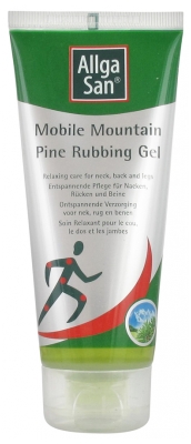Allga San Relaxační gel na krk, záda a nohy 100 ml