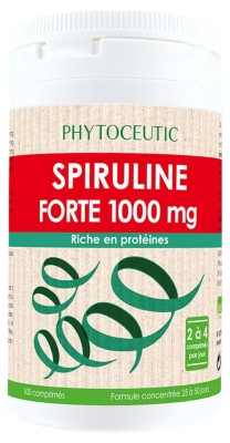 Phytoceutic Spiruline Forte 1000 mg 100 Comprimés