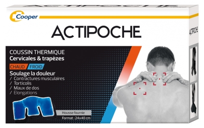 Cooper Actipoche Cervicales & Trapèzes 1 Poche Thermique