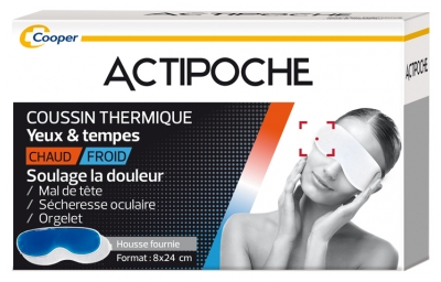 Cooper Actipoche Yeux & Tempes 1 Coussin Thermique