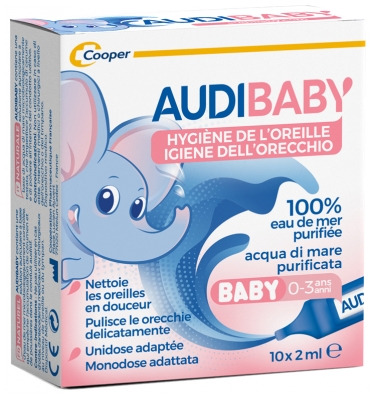 Audispray Audibaby Ear Hygiene 10 Unidose