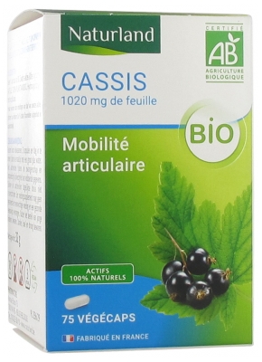 Naturland Zwarte Bes Biologisch 75 Vegecaps