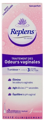Laboratoarele Fumouze Replens Gel Vaginal Tratamentul Mirosurilor Vaginale 3 Doze Unice