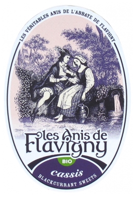 Os Anis de Flavigny Rebuçados Groselha Bio 50 g