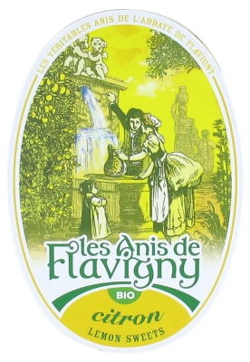 Les Anis de Flavigny Lemon Candies Organic 50g