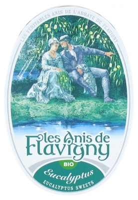 Les Anis de Flavigny Bonbon All'Eucalipto Bio 50 g