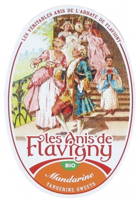 Anis de Flavigny Ekologiczne Cukierki Mandarynkowe 50 g