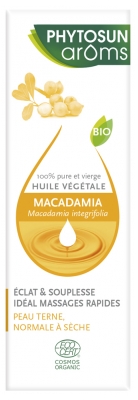 Phytosun Arôms Huile Végétale Macadamia Bio 50 ml