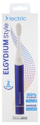 Elgydium Style Electric Brosse à Dents Électrique - Couleur : Bleu Marine