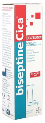 Bayer Biseptine Cica Cicatrisation des Plaies Superficielles 50 g