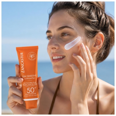 Lancaster Sun Sensitive Luminous Tan Non-Greasy Fluid SPF50 50 ml