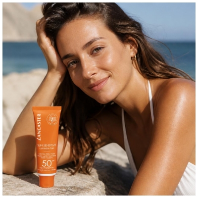 Lancaster Sun Sensitive Luminous Tan Non-Greasy Fluid SPF50 50 ml