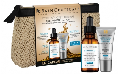 SkinCeuticals Silymarin CF 30 ml + Ultra Facial UV Defense Sunscreen SPF50 15 ml Offert