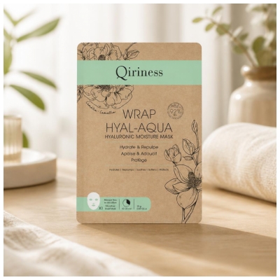 Qiriness Wrap Hyal-Aqua 1 Stofmaske