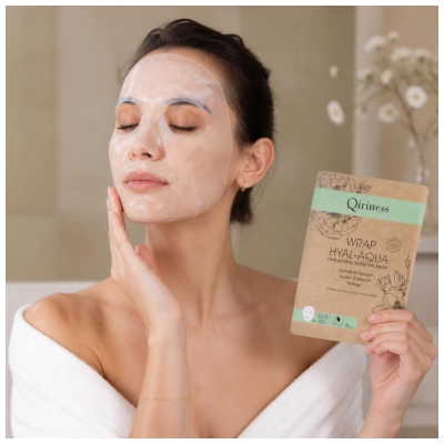Qiriness Wrap Hyal-Aqua 1 Stofmaske