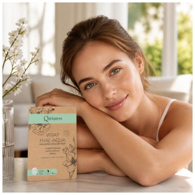 Qiriness Wrap Hyal-Aqua 1 Stofmaske