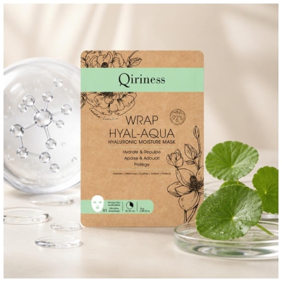 Qiriness Wrap Hyal-Aqua 1 Tissue Mask