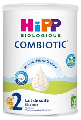 HiPP Combiotic 2 Lait de Suite dès 6 Mois Bio 800 g