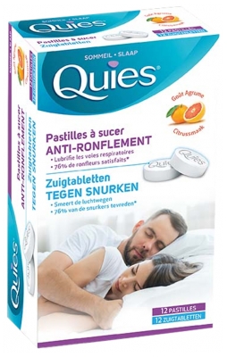 Quies Anti-Schnarch 12 Lutschtabletten