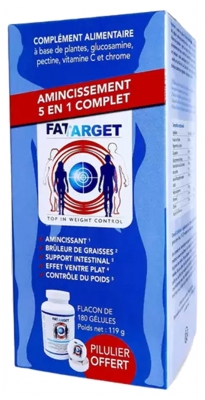 Fat Target Amincissement 5en1 Complet 180 Gélules