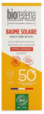Bioregena Solbalsam SPF50+ Økologisk 40 ml
