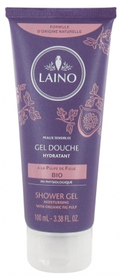 Laino Moisturising Shower Gel with Fig Pulp Organic 100ml