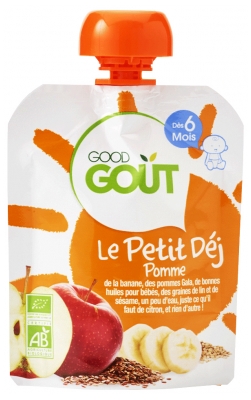 Good Goût Le Petit Déj Pomme dès 6 Mois Bio 70 g