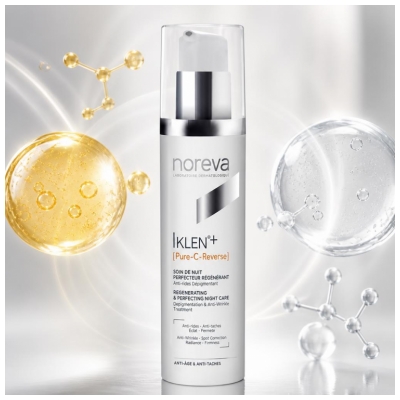Noreva Iklen+ [Pure-C-Reverse] Soin de Nuit Perfecteur Régénérant 50 ml