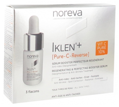 Noreva Iklen+ [Pure-C-Reverse] Regenerating & Perfecting Booster Serum 3x8ml