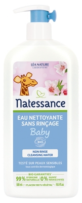 Natessance Eau Nettoyante Sans Rinçage 500 ml