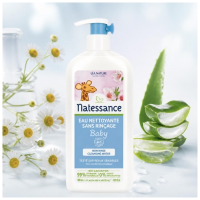 Natessance Kirkastava Puhdistusvesi Huuhtelua Ei Tarvita 500 ml