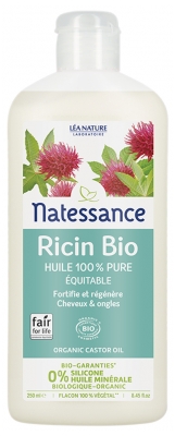 Natessance Luomu risiiniöljy 250 ml