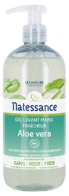 Natessance Organiczny Aloesowy Odświeżający Płyn do Mycia Rąk 500 ml