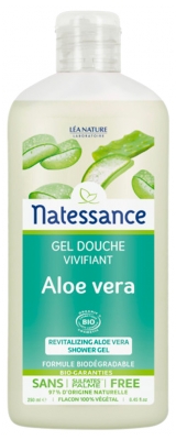 Natessance Organic Revitalizing Aloe Vera Shower Gel 250ml