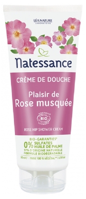 Natessance Rosehip Shower Cream Organic 200ml