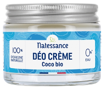 Natessance Deodorant Cremă de Cocos Bio 50 g