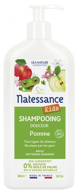 Natessance Organiczny Szampon Jabłkowy Miękkość 500 ml